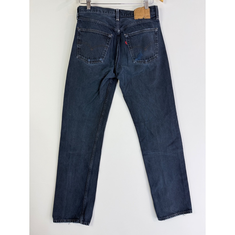 Levi's 501-1645 Jeans Mens 31x32 Dark Wash Vintage 90s Made in USA Button Fly